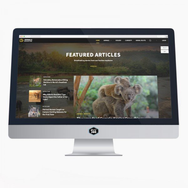 Newspaper ANIMALS MAGAZINE Newspaper ANIMALS MAGAZINE