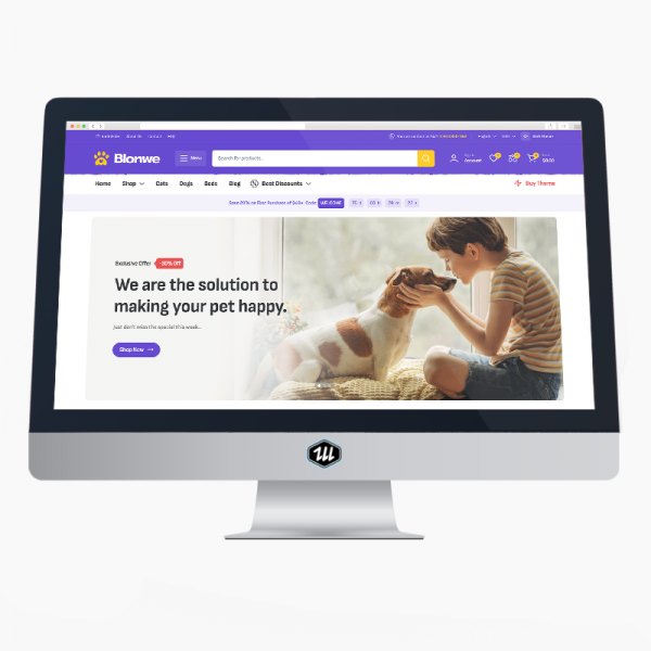 Blonwe Pet - Elementor PRO Blonwe Pet - Elementor PRO