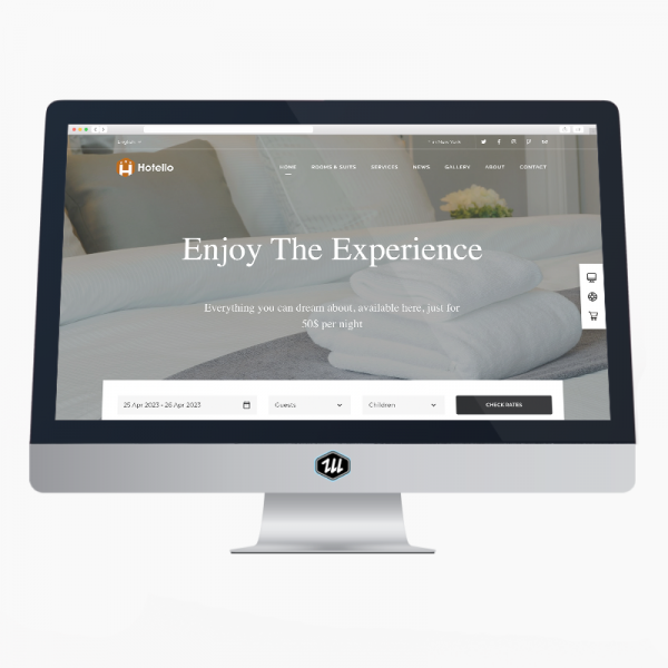 Hotello Otel Teması