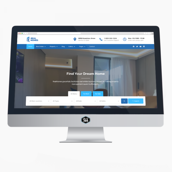 Real Homes 8 - Elementor PRO Real Homes 8 - Elementor PRO