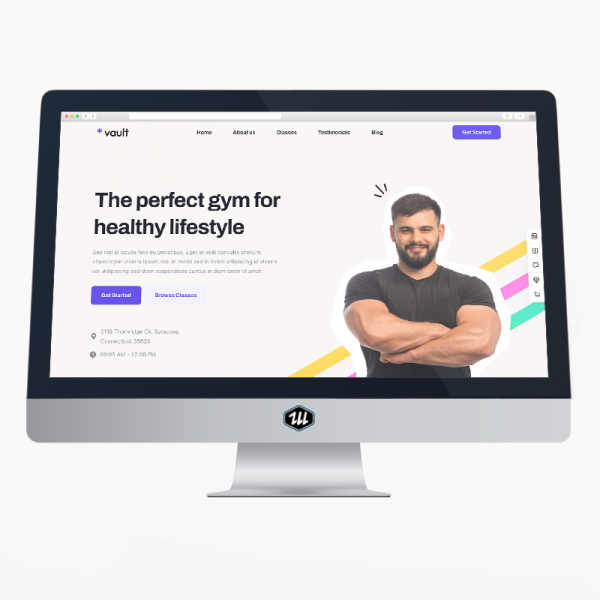 Vault Fitness - Elementor PRO Vault Fitness - Elementor PRO