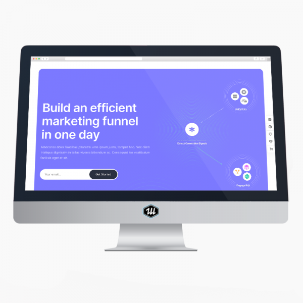 Vault Modern Landing - Elementor PRO