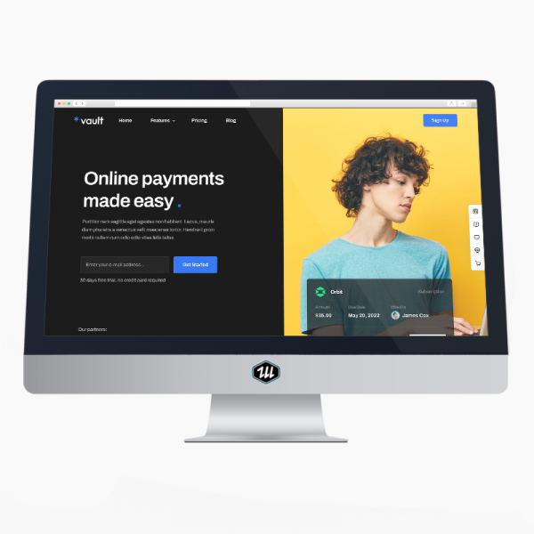 Vault Startup - Elementor PRO