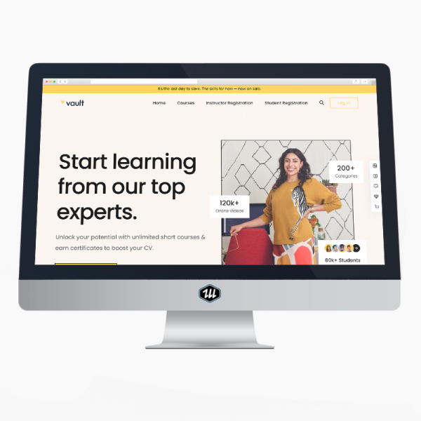 Vault eLearning - Elementor PRO