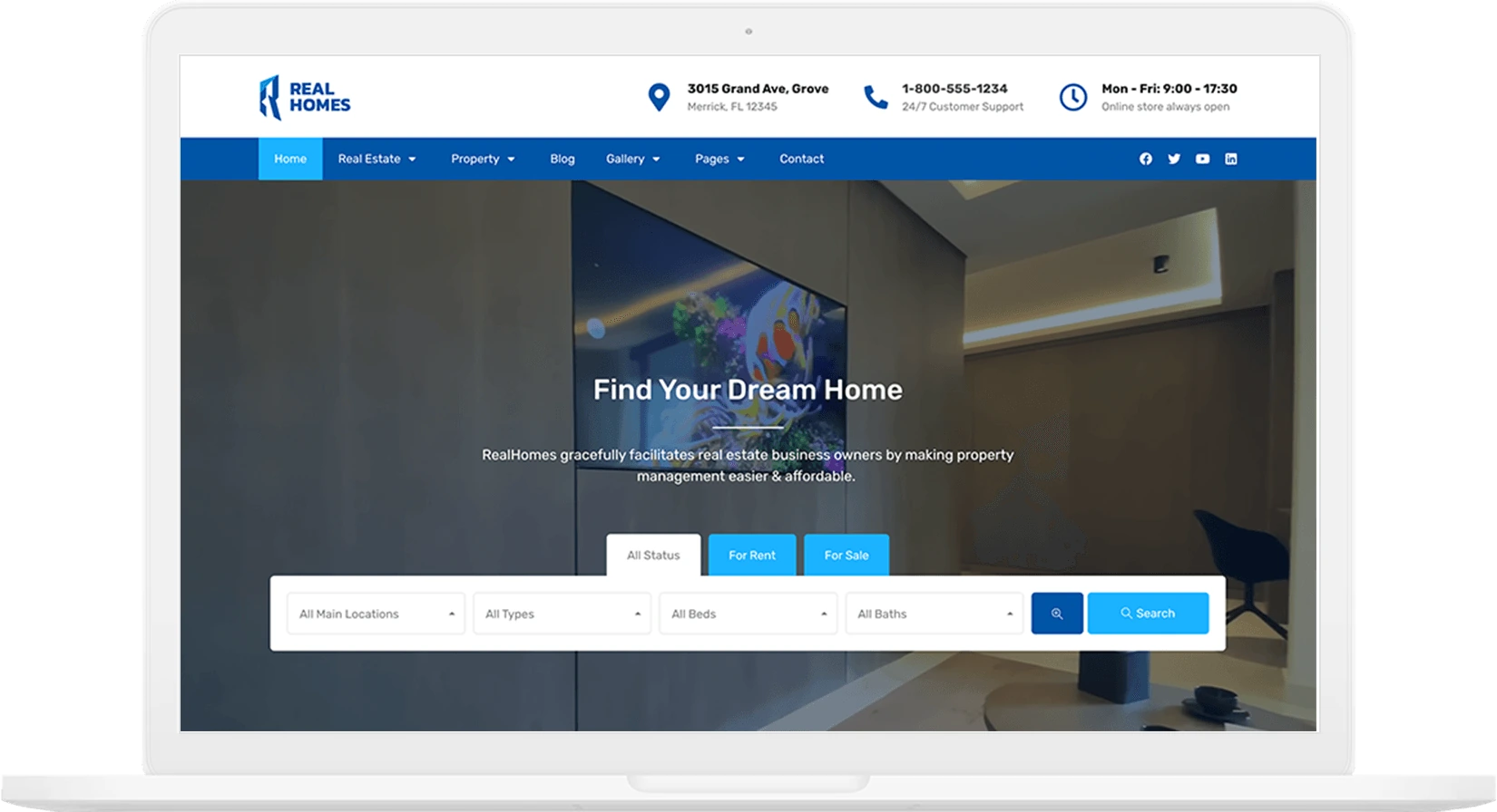 Real Homes 2 demo görünümü