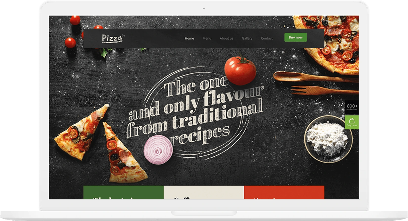 BeTheme Restaurant 2 demo görünümü