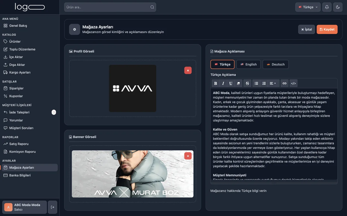 C2C Satıcı Panelinden Görseller 11